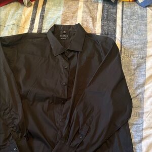 Men's Black Shirt Jacket